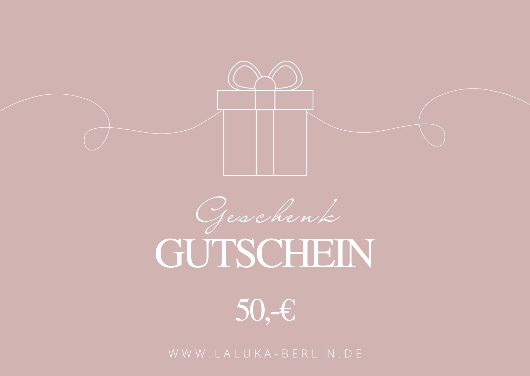 LA.LUKA Berlin Geschenk-Gutschein - LA.LUKA Berlin