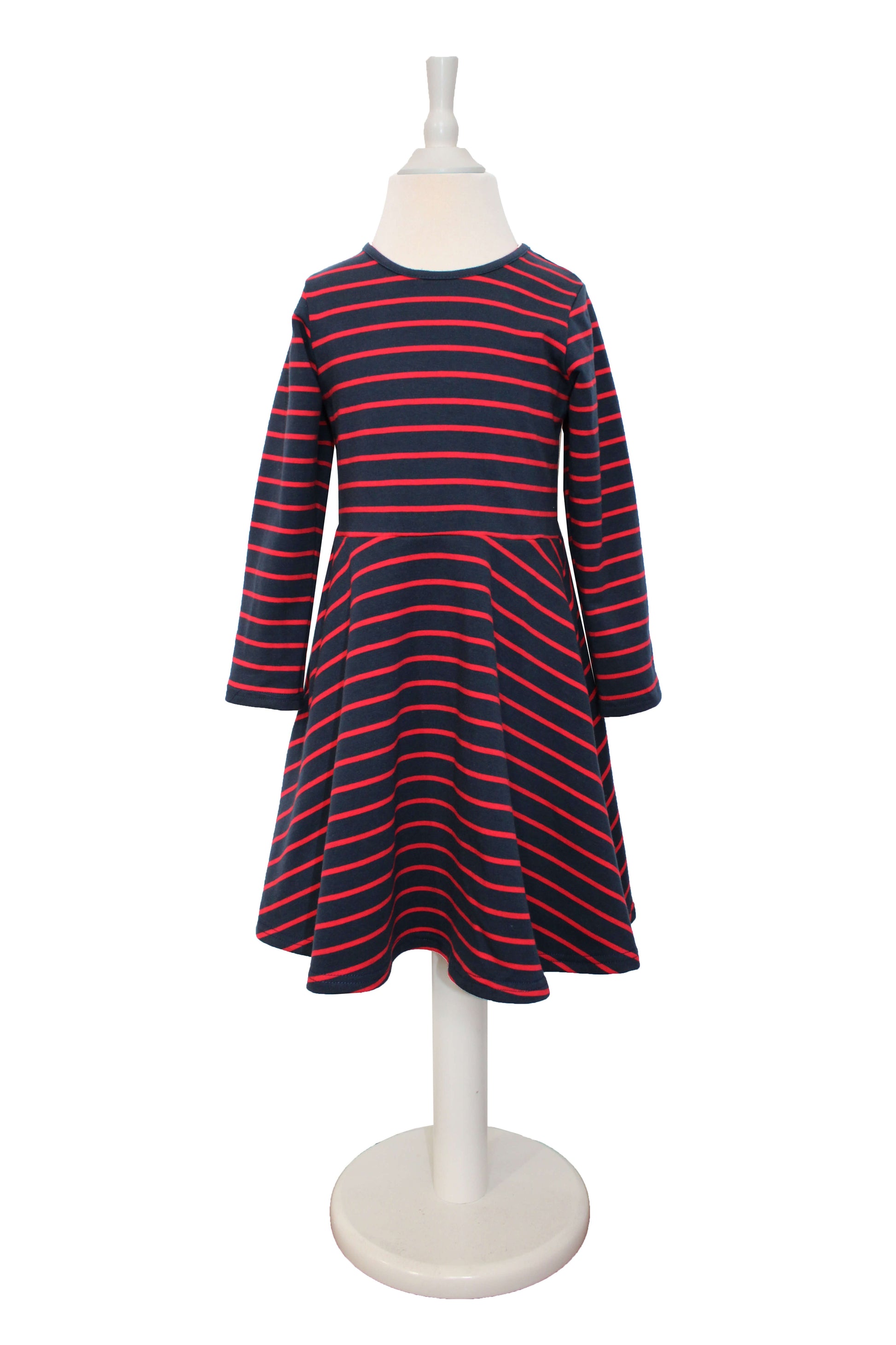 Gestreiftes Mädchenkleid - LA.LUKA Berlin